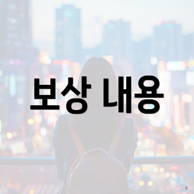 보상 내용