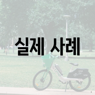 실제 사례