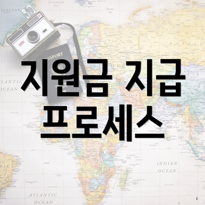 지원금 지급 프로세스