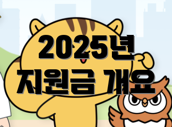 2025년 지원금 개요