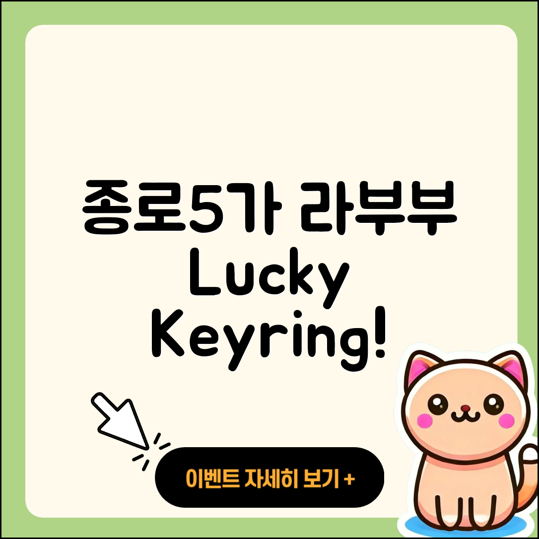 종로구 종로5가 라부부 키링 | 가격 | 행운 | 2세대 | 옷 | 인형 | 파는곳 | 캐릭터 | 1세대 | 2025